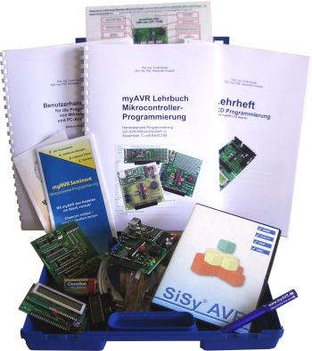 myAVR ASM Einsteigerset MK2 PLUS