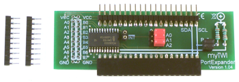 myTWI PortExpander 3V / 5V